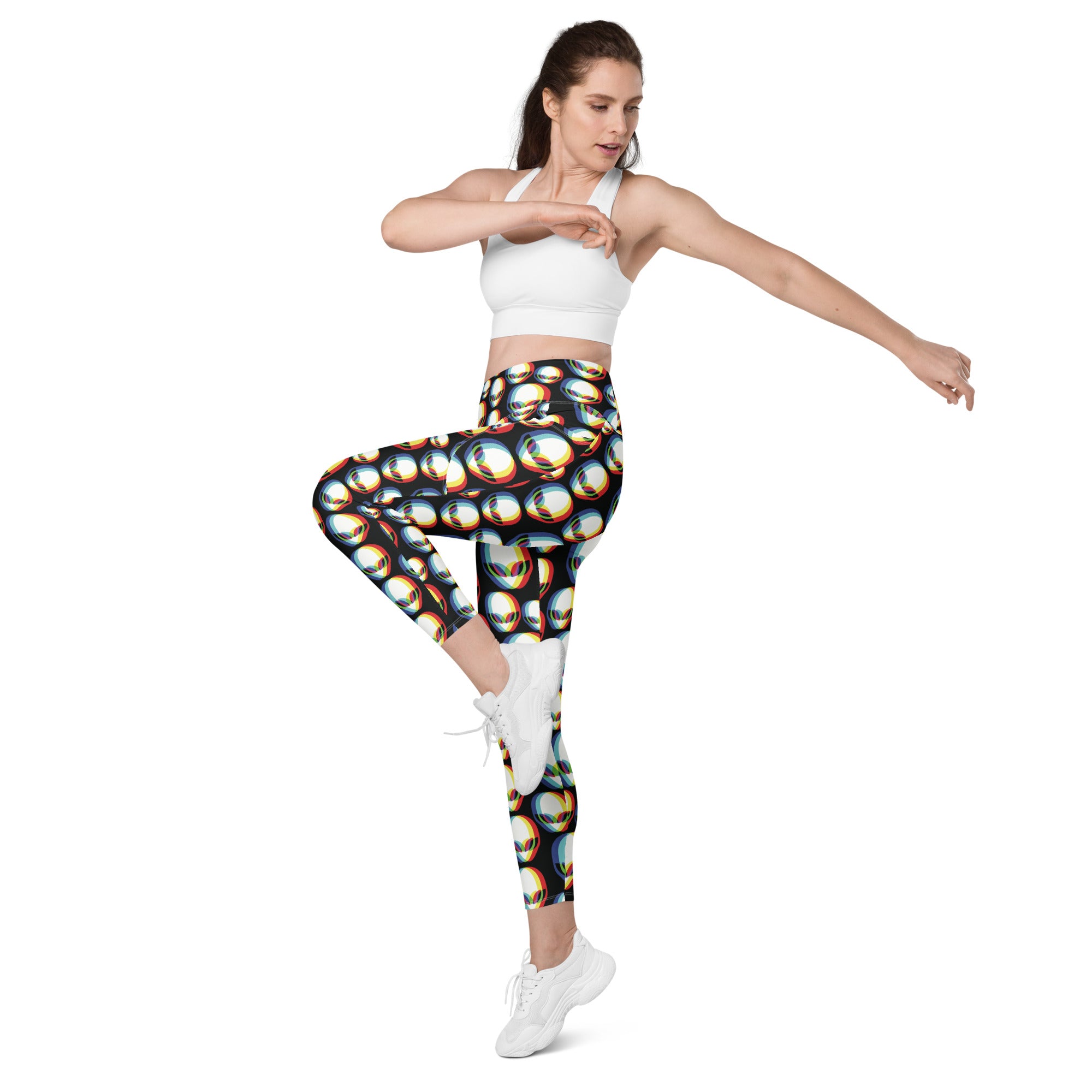 Alien Invasion Leggings with Pockets | All Sizes